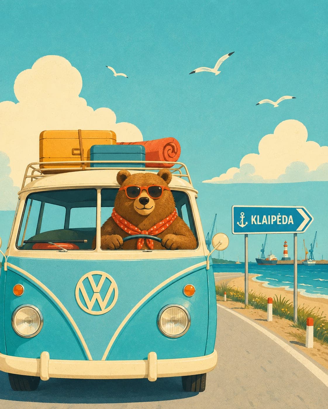 Baltic capitals self-drive