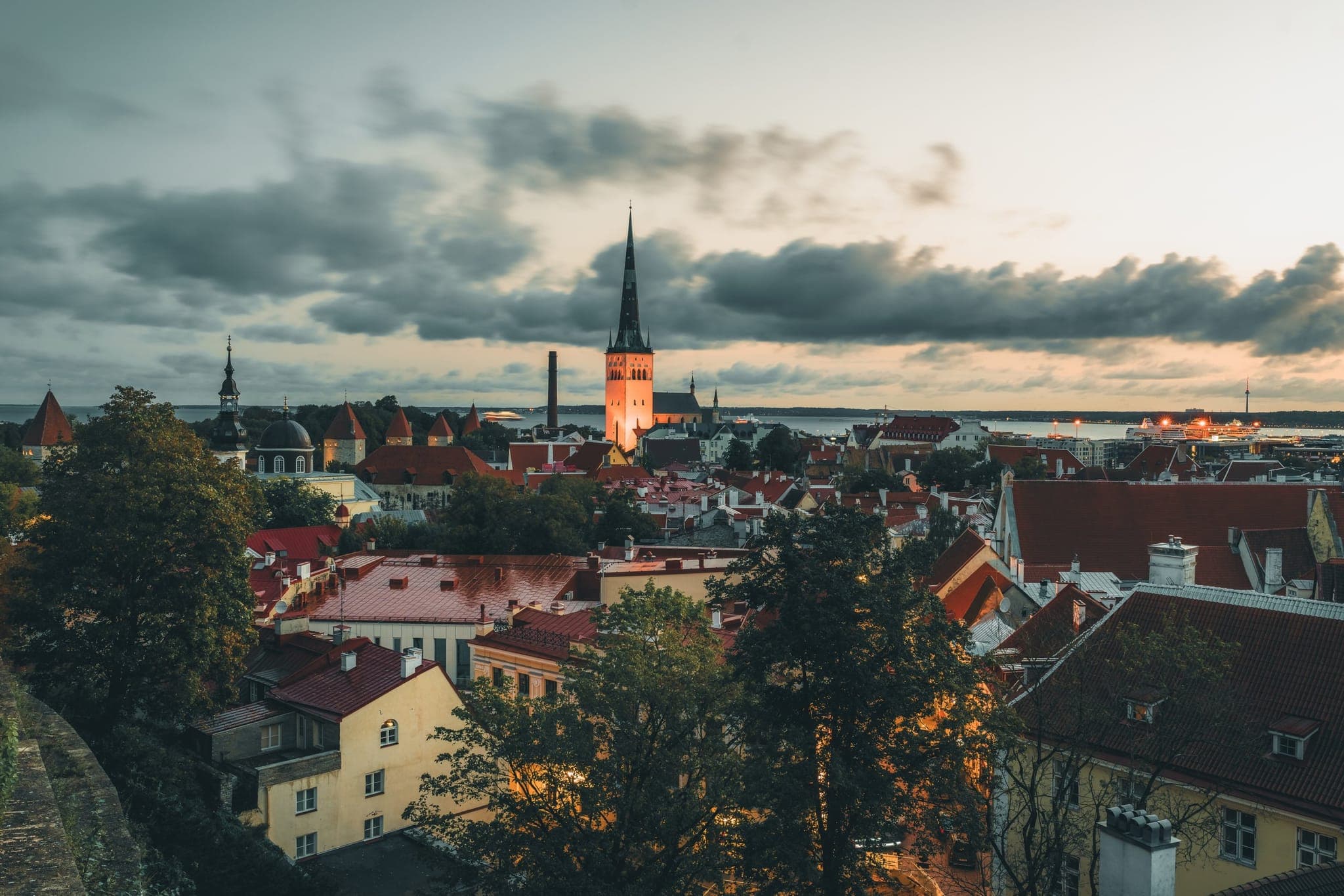 Departure from Tallinn