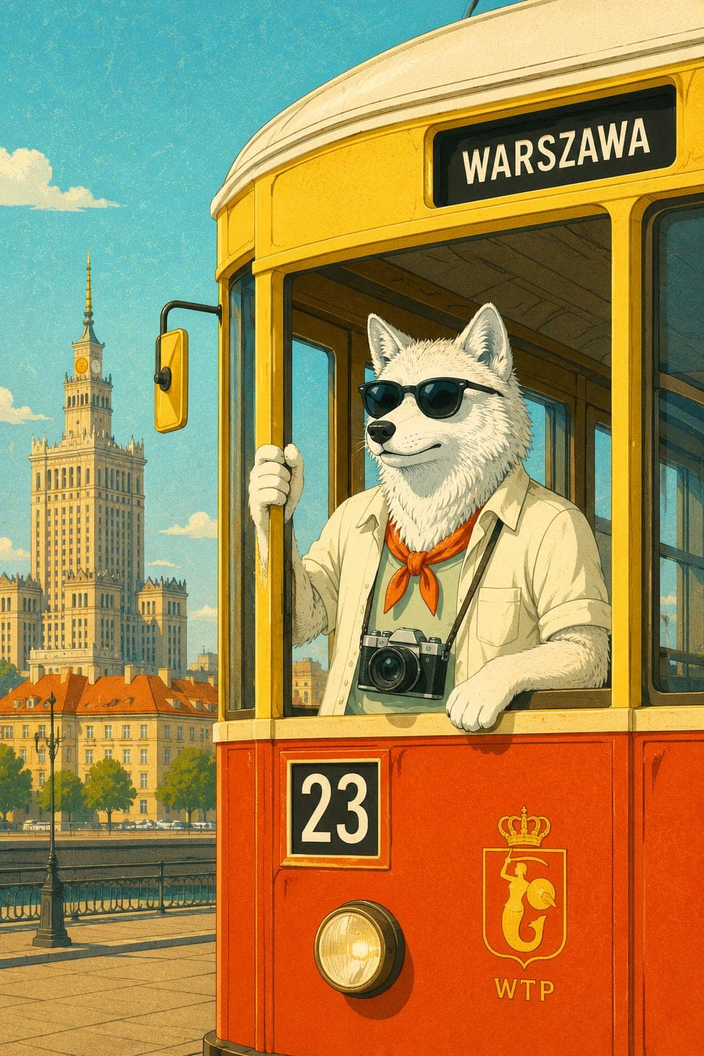 North through Toruń